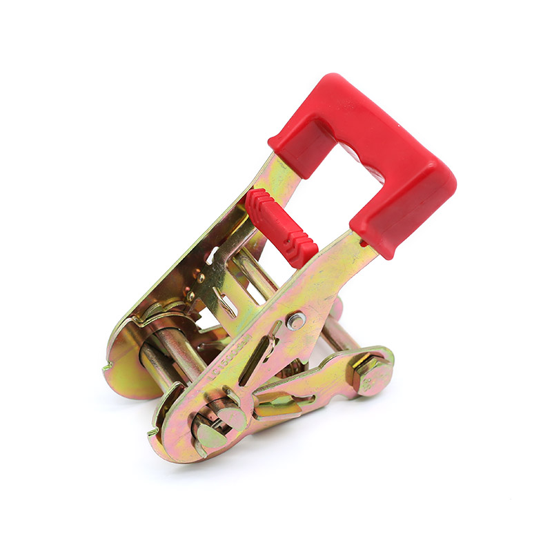 Црвена пластична рачка со брава од 1,5 инчи